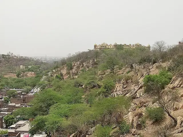Brahmanchal hill, the slope Shriji stands on